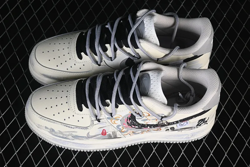 All categories Nk Air Force 1 Air Force series Nk Air Force 1 Low Air Force low top Nike Air Force 1'07 Low "Unbridled Steed" Hand-painted graffiti Unbridled Air Force One low-top casual sneakers FB1839-313